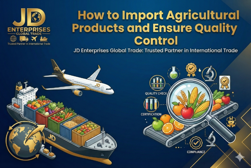 How to Import Agricultural Products and Ensure Quality Control